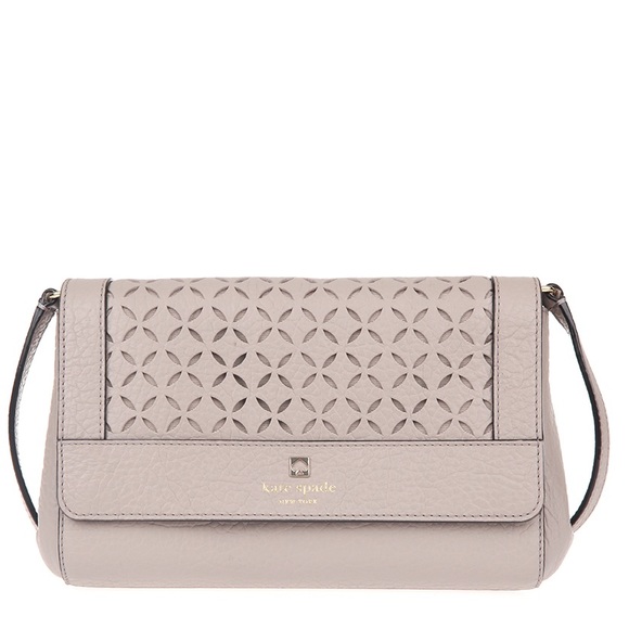 kate spade Handbags - HP🎉 Kate Spade Laser Cut Crossbody Clutch Purse